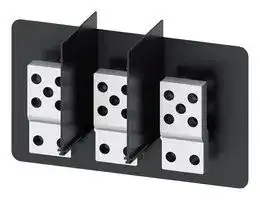 3VW9011-0AL77: Front Extended Main Connection Pieces, 3 Units, 3WL10/3VA27 Series Circuit Breakers