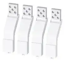 3VW9011-0AN02: Front Accessible Main Connection Piece, 4 Units, 3WL10/3VA27 Series Circuit Breakers