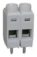 CTB7000/2: Wire-To-Board Terminal Block, 5 mm, 2 Ways, 30 AWG, 12 AWG, 2 mm², Screw