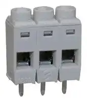 CTB7000/3: Wire-To-Board Terminal Block, 5 mm, 3 Ways, 30 AWG, 12 AWG, 2 mm², Screw