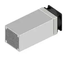 LA HLV 1 250 230: Fan / Force Cooled Heat Sink, 230 VAC, 0.08 K/W, 115 mm, 129 mm, 250 mm, 160 m³/h, 47 dBA