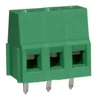 CTBP0108/3: Wire-To-Board Terminal Block, 5.08 mm, 3 Ways, 22 AWG, 12 AWG, 3.31 mm², Screw