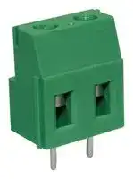 CTBP0118/2: Wire-To-Board Terminal Block, 7.62 mm, 2 Ways, 30 AWG, 12 AWG, 2 mm², Screw