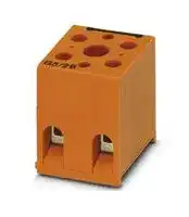 2716305: Panel Mount Barrier Terminal Block, 32 A, 500 V, 2 Pole, Screw, 12 AWG