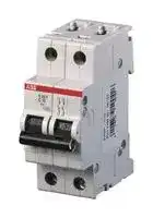 2CDS282001R0277: Thermal Magnetic Circuit Breaker, MCB, 2P, 25 kA, 400 V, 2 A