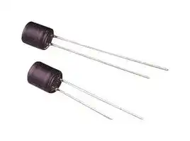17105C: Inductor, 1 mH, ± 10%, 3.3 ohm, 190 mA Irms, 190 mA Isat, Unshielded, Radial Leaded