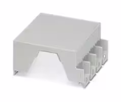 2200523: DIN RAIL HOUSING, UPPER, POLYAMIDE, GREY