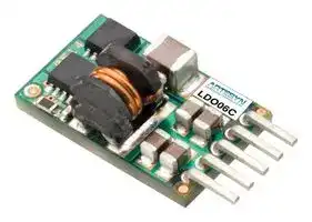 LDO06C-005W05-HJ: Non Isolated POL DC/DC Converter, ITE, DIP, 30 W, 590 mV, 5.1 V, 6 A