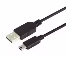 CSMUAZMB5-2M: USB Cable, Type A Plug to Mini Type B Plug, 2 m, 6.6 ft, USB 2.0, Black