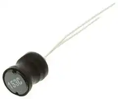 13R153C: Inductor, Radial, 1300R Series, 15 µH, 2.5 A, 2.5 A, 0.042 ohm, ± 10%