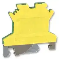 0441119: DIN Rail Mount Terminal Block, 2 Ways, 24 AWG, 12 AWG, 4 mm², Screw