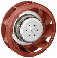 RER120-26/14/2TDP: Fan Blower, S-Force Series, Motorized Impeller, 24 VDC, DC, 120 mm, 54 mm, 221.9 CFM