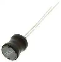 13R104C: Inductor, Radial, 1300R Series, 100 µH, 1 A, 1 A, 0.24 ohm, ± 10%