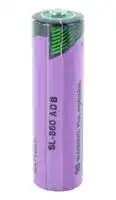 SL-860/T: Battery, 3.6 V, AA, Lithium Thionyl Chloride, 2.4 Ah, Solder Tab, 14.7 mm