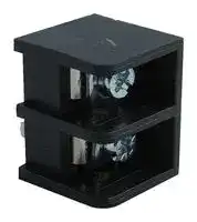 38660-8802: PCB Mount Barrier Terminal Block, 12.7 mm, 1 Row, 2 Ways, 18 AWG, 8 AWG, 45 A
