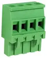 CTB922VG/4R: Pluggable Terminal Block, 5 mm, 4 Ways, 24 AWG, 12 AWG, 3.3 mm², Screw