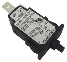 T11-611-10: Thermal Circuit Breaker, T11, 10 A, 1 Pole, 48 V, 240 V, Panel