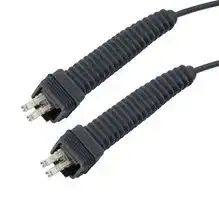 FOCB016024N01M: Fibre Optic Cable, OM3 Multimode, 2 Fibres, LC Duplex to LC Duplex, 1m, FOCB016024N Series