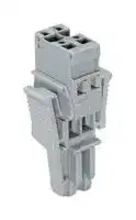 769-103/021-000: Pluggable Terminal Block, 5 mm, 3 Ways, 4 mm², Clamp