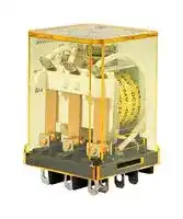 RR3B-UDC12V: Power Relay, 3PDT, 12 VDC, 10 A, RR Series, Socket, Non Latching