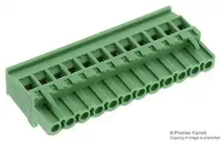 1792346: Pluggable Terminal Block, 5.08 mm, 12 Ways, 24 AWG, 12 AWG, 2.5 mm², Screw