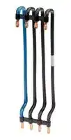 5ST3793-3: Series Connector, 16 mm2, 200 mm, 3P+N, 450 VAC, 80 A, Black/Blue, Circuit Breakers