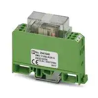 2941646: Power Relay, SPST-NO, 24 VDC, 10 A, EMG Series, DIN Rail, Non Latching