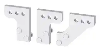 3VW9011-0AN73: Front Broadened Main Connection, 3 Units, 3WL10/3VA27 Series Circuit Breakers