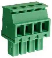 CTBP92VE/4R: Pluggable Terminal Block, 3.81 mm, 4 Ways, 28 AWG, 16 AWG, 1 mm², Clamp