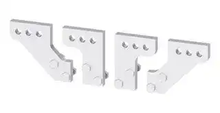 3VW9011-0AN74: Front Broadened Main Connection, 4 Units, 3WL10/3VA27 Series Circuit Breakers