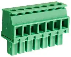CTBP92VE/7R: Pluggable Terminal Block, 3.81 mm, 7 Ways, 28 AWG, 16 AWG, 1 mm², Clamp