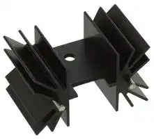 FA-T220-25E: Heat Sink, Square, PCB, Black Anodized, 4.7 °C/W, TO-220, 25 mm, 25.4 mm, 41.6 mm