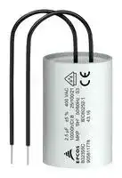B32355C4155J019: Motor Run Capacitor, Metallized PP, Can, 1.5 µF, ± 5%, 400 V