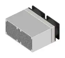 LA HLV 2 150 230: Fan / Force Cooled Heat Sink, 230 VAC, 0.055 K/W, 115 mm, 258 mm, 150 mm, 160 m³/h, 47 dBA