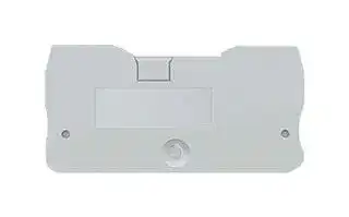 8WH9000-1AA00: Accessory, Grey, Siemens ALPHA FIX Series 8WH 2.5mm² Terminal Blocks, Cover, ALPHA Fix Series