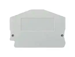 8WH9000-1JA00: Accessory, Grey, Siemens ALPHA FIX Series 2.5mm² 8WH Terminal Blocks, Cover, ALPHA FIX Series
