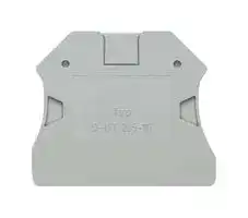 8WH9000-1PA00: Accessory, Grey, Siemens ALPHA FIX Series 10mm² 8WH Terminal Blocks, Cover, ALPHA FIX Series