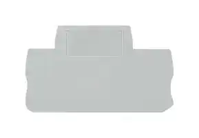 8WH9000-1VA00: Accessory, Grey, Siemens ALPHA FIX Series 2.5mm² 8WH Terminal Blocks, Cover, ALPHA FIX Series