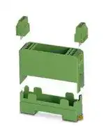 2943000 — ELECTRONIC HOUSING SET, 8POS, PC, GREEN
