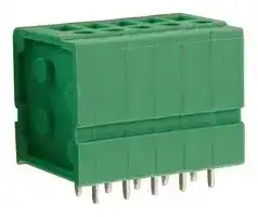 CTBP90HG/5: Wire-To-Board Terminal Block, 5 mm, 5 Ways, 24 AWG, 12 AWG, 2.5 mm², Screw