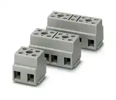2716703: Panel Mount Barrier Terminal Block, 57 A, 800 V, 2 Pole, Screw, 6 AWG