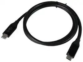 MP014085: USB Cable, Type C Plug to Type C Plug, 800 mm, 31.5 ", USB 4.0, Black, E-Marked Cable