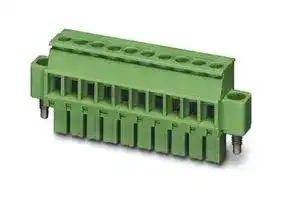1828595: Pluggable Terminal Block, w/ Flange, 3.81 mm, 12 Ways, 1.5 mm², Screw