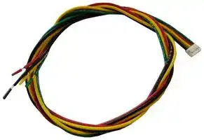 CRP12500: Encoder Cable, 35 and 42 mm Flange, R Type, 500 mm, 4 Wire