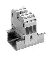 8WA1011-3DH21: DIN Rail Mount Terminal Block, 6 Ways, 6 mm², Screw, 41 A