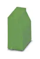 2906885: DIN RAIL HOUSING, FILLER PLUG, PA, GRN