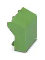 2907156: DIN RAIL HOUSING, FILLER PLUG, PA, GRN