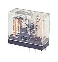 G2R24 DC48: Power Relay, DPDT, 48 VDC, 5 A, G2R Series, Through Hole, Non Latching