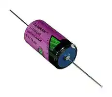 SL-2770/P: Battery, 3.6 V, C, Lithium Thionyl Chloride, 8.5 Ah, Axial Leaded, 26.2 mm