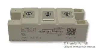 SKKT 162/14 E: Thyristor Module, Series Connected, 156 A, 1.4 kV